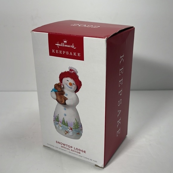 Hallmark Keepsake Snowtop Lodge Special Edition Christmas Tree Puppy Ornament - Picture 10 of 11